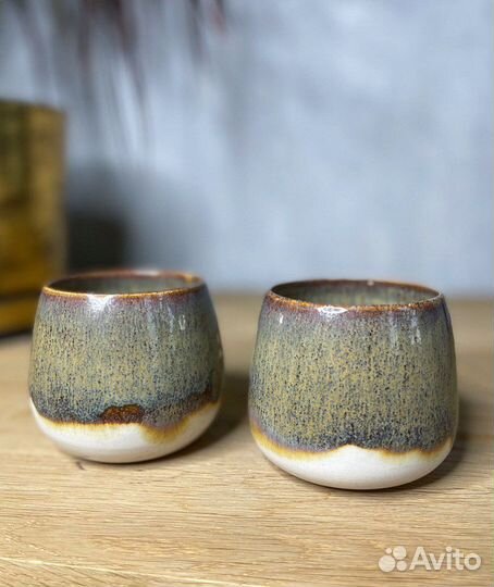 Стаканы керамические. Ручная работа
