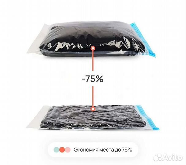 Набор вакуумных пакетов для ручной упаковки Home O