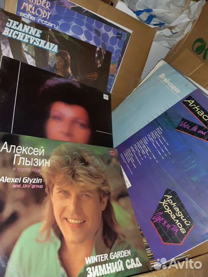 Виниловые грампластинки СССР