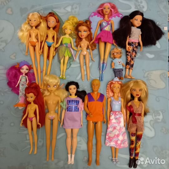 Много кукол Barbie Fairytopia Fairies Winx