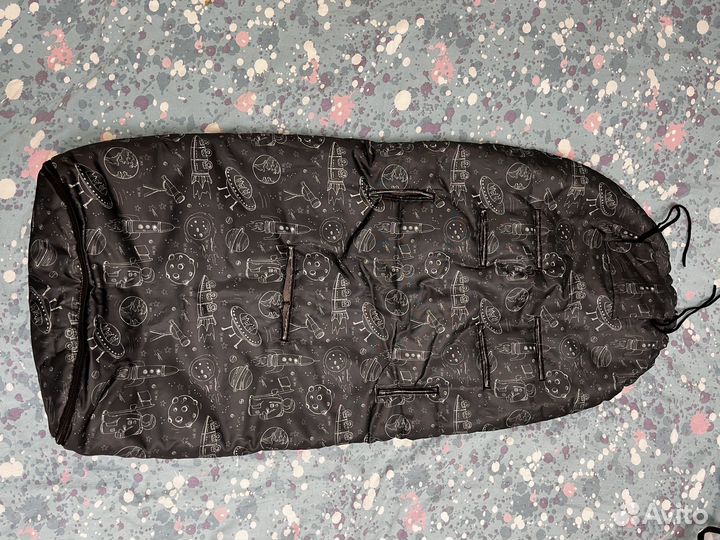 Конверт кокон на флисе