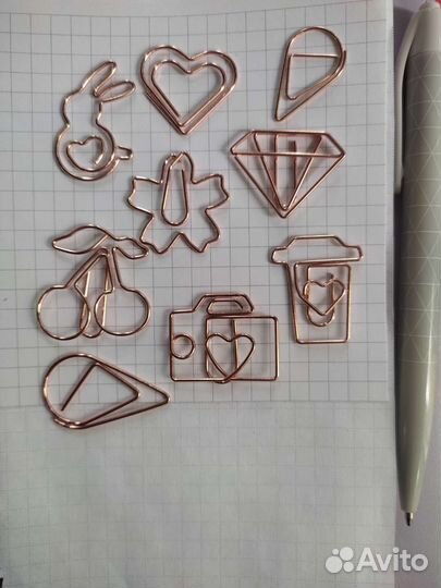 Фигурные Скрепки