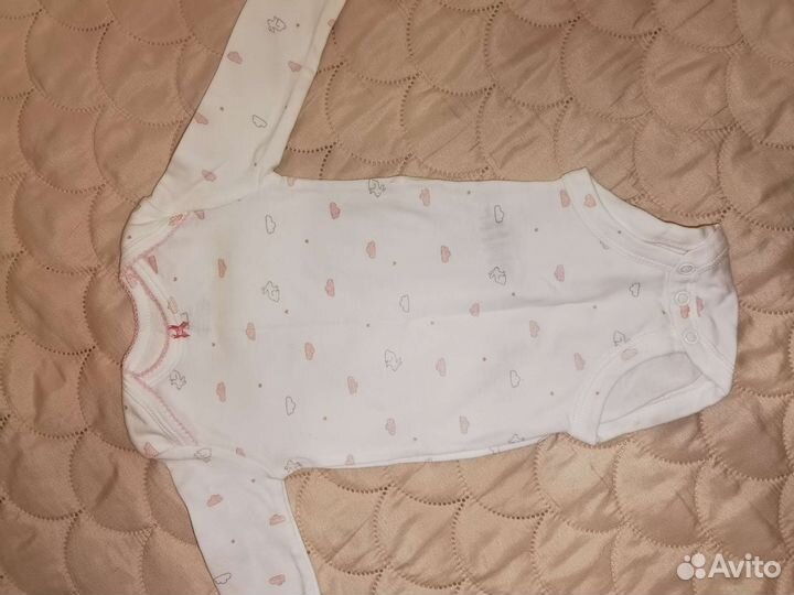 Боди с длинным рукавом на девочку