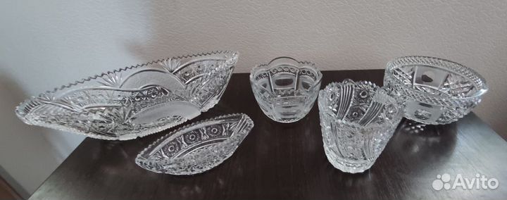 Ваза хрустальная СССР