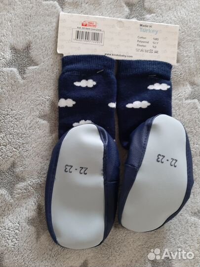 Новые носочки-чешки для мальчика