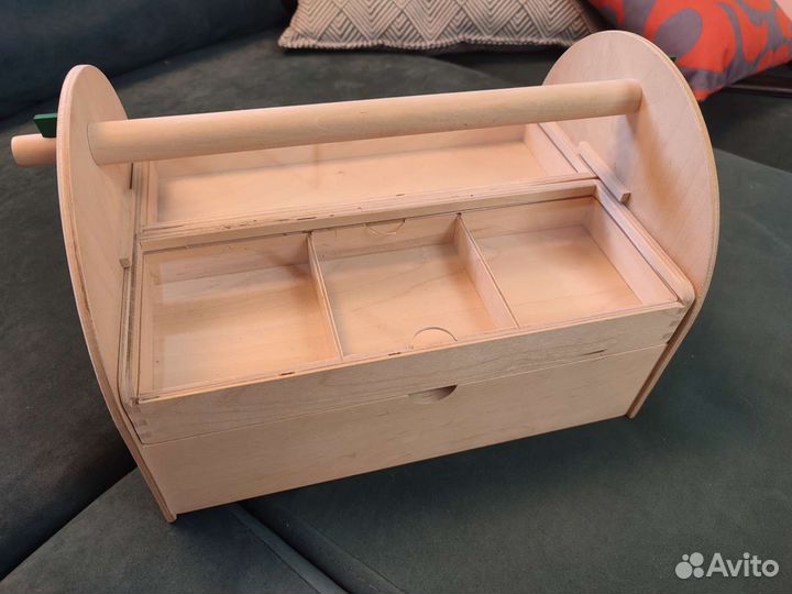 Ящик-органайзер Икеа для детского творчества