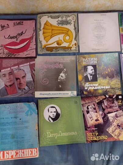 Виниловые пластинки СССР
