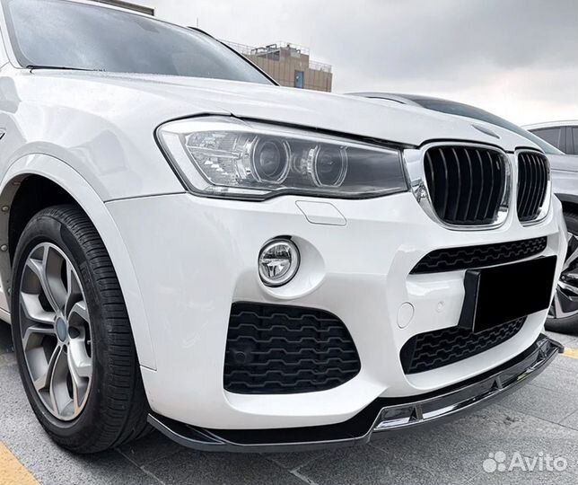 Сплиттер BMW X3 f25 X4 f26 M