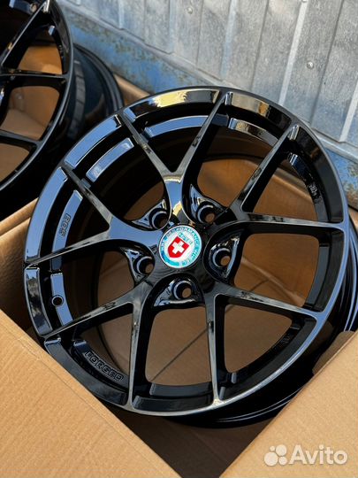 Диски r17 5x100 BBS CI-R черный глянец