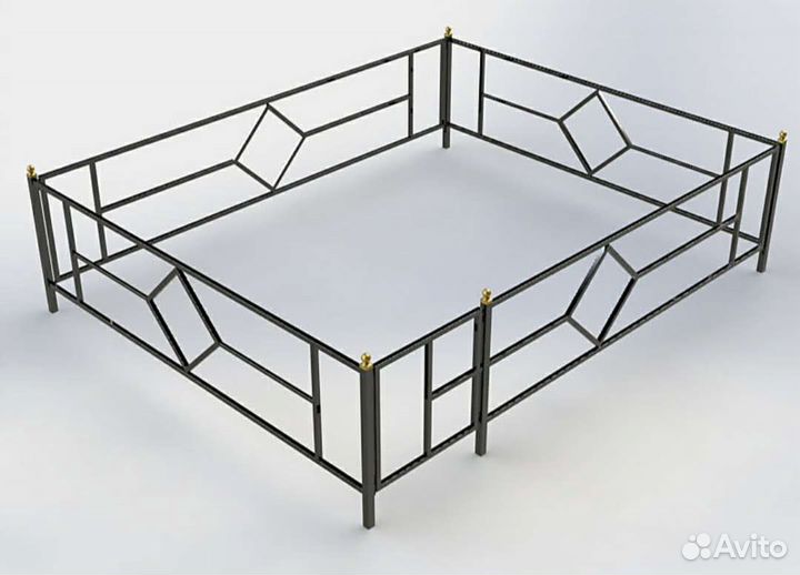 Оградки на кладбище