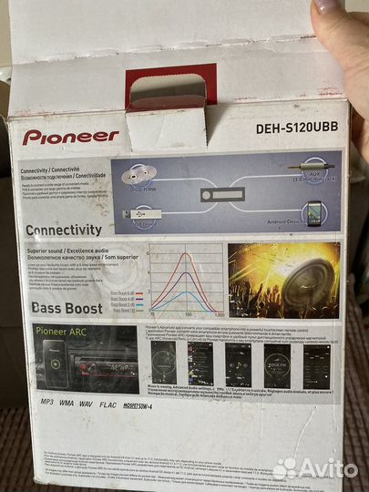 Автомагнитола pioneer deh s120ubb