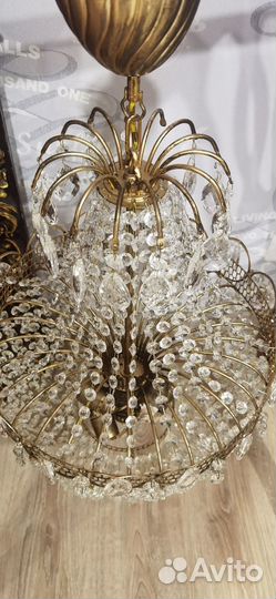 Люстра хрустальная
