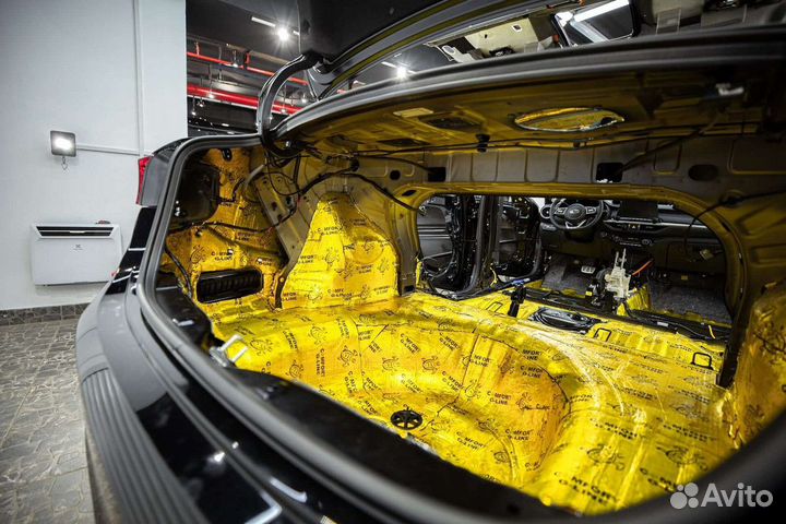 Шумоизоляция автомобиля - арок