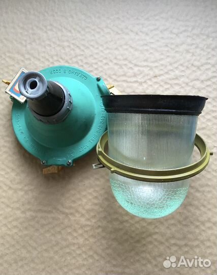 Светильник для гаража, подвала, погреба. СССР