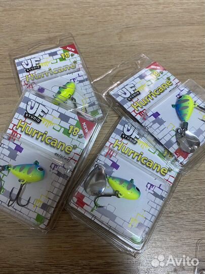 Тейл спиннер UF Studio hurricane Blue Chart