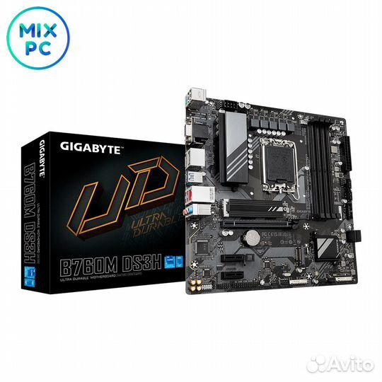 Материнская плата LGA1700 gigabyte B760M DS3H