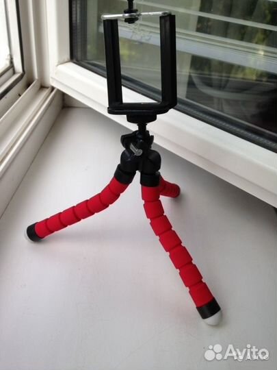 Гибкий мини штатив для телефона и камеры