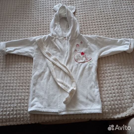 Детский махровый халат