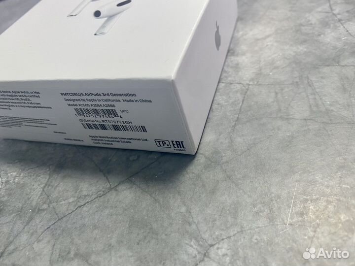 Беспроводные наушники apple airpods 3