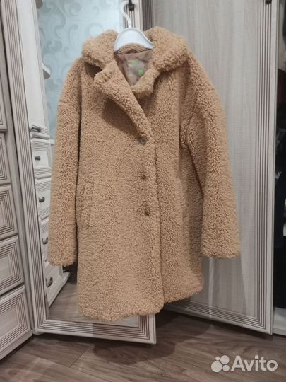 Шубка тедди для девочки