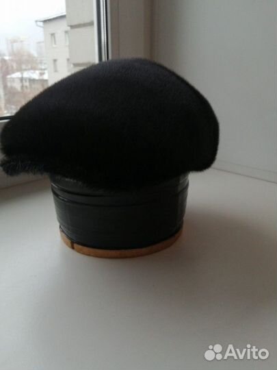 Меховая мужская кепка из нерпы