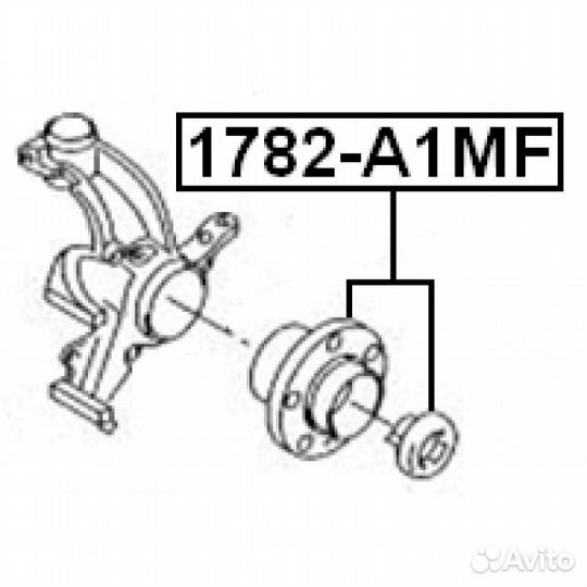 Подшипники в сборе со ступицей febest 13229582