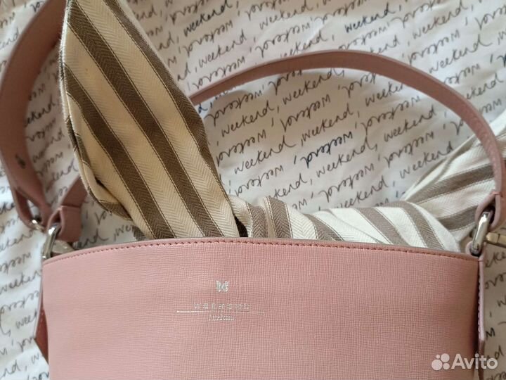 Сумка Max Mara Weekend кожа натуральная