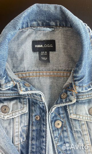 Куртка джинсовая H&M 116