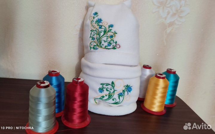 Комплект шапка и снуд