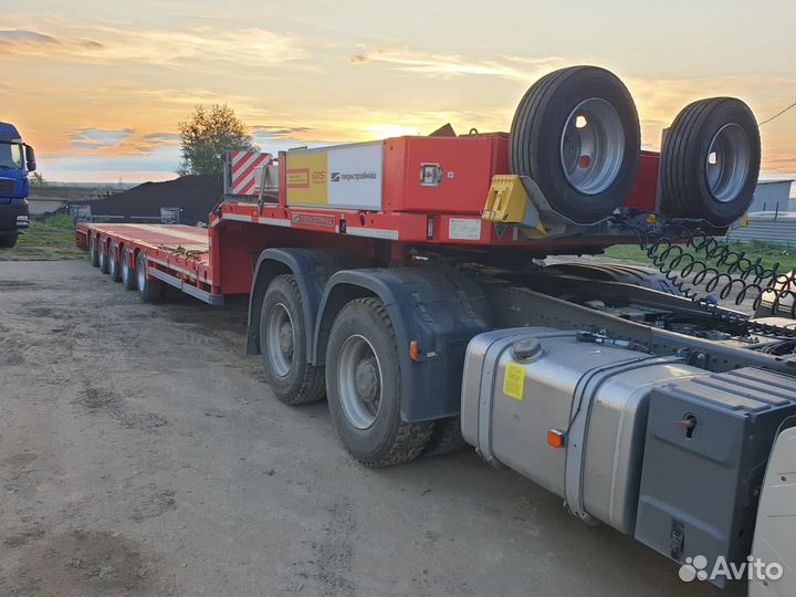 Полуприцеп трал (тяжеловоз) Тверьстроймаш 993951-0024, 2022