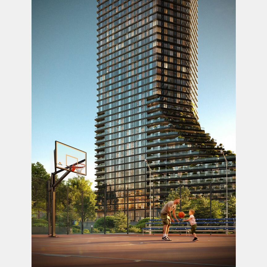 2-к. квартира, 74,3 м², 12/46 эт.