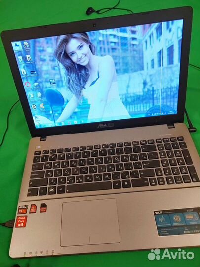 Asus+ X550Z, бонусом сумка для ноутбука