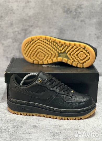 Кроссовки Nike Air Force 1 Low Luxe Black Gum