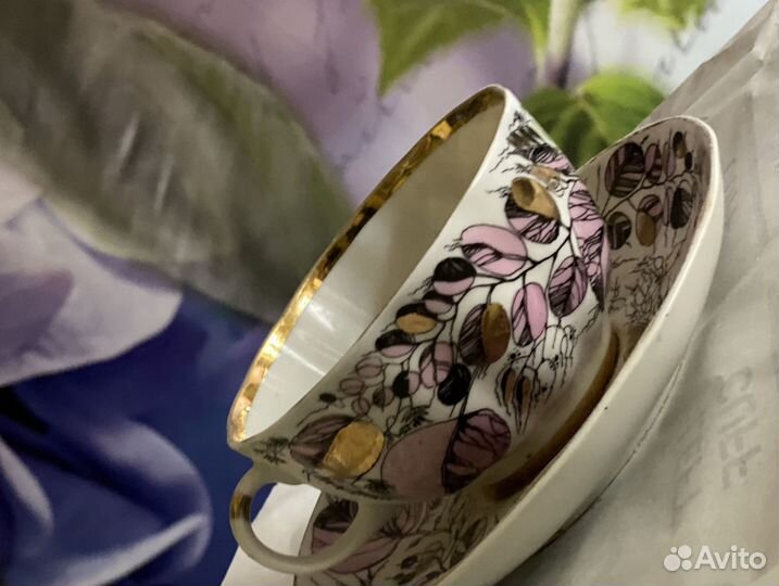 Чайная пара императорский фарфор