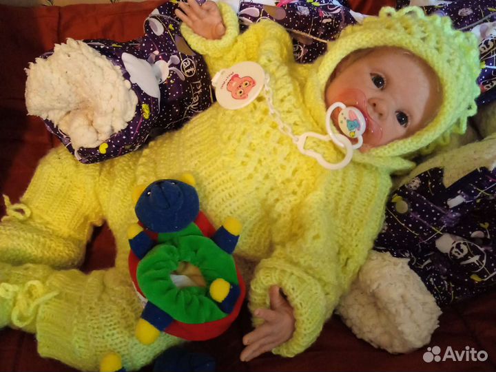 Кукла-ребëнок, ручной работы