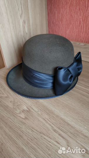 Шляпа фетровая женская