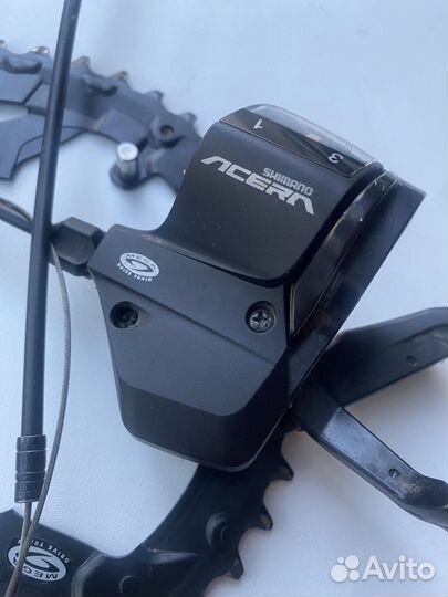 Звезда, шифтер левый,переключатель (всё shimano)