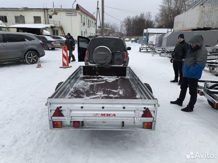 Прицеп мзса 817704.022 для дачных грузов