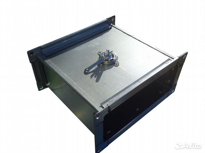 Дроссель-клапан прямоугольный для вентиляции