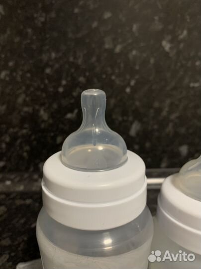 Бутылочки avent и молокоотсос