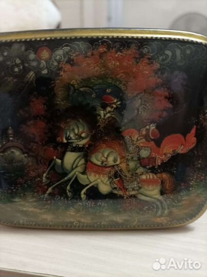 Шкатулка. Палех