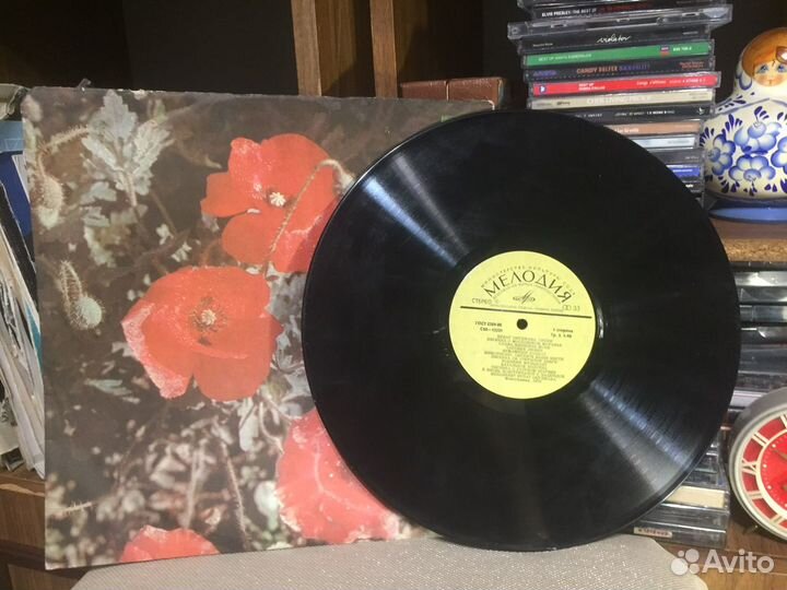 Булат Окуджава виниловая пластинка СССР