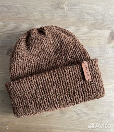 Шапка мужская вязанная