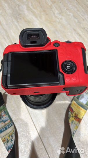 Камера canon r6 + обьектив 24-70 2.8 + адаптер