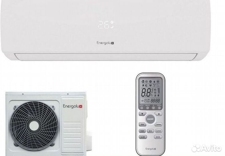 Сплит система с установкой