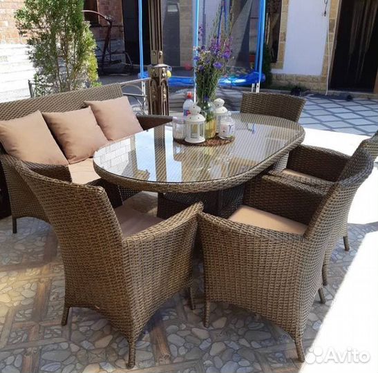 Мебель из искусственного ротанга