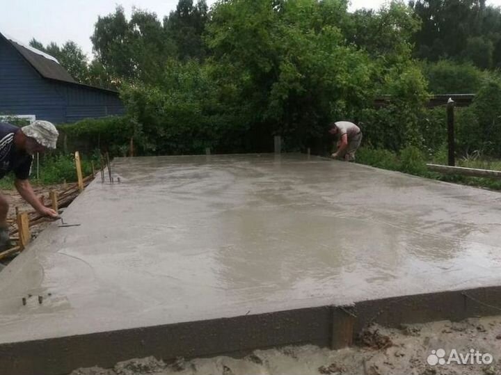 Бетон для фундамента