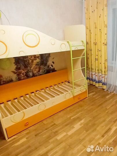 Детская двухярусная кровать бу Фруттис