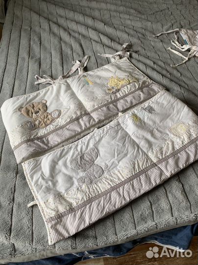 Бортики в кроватку mothercare