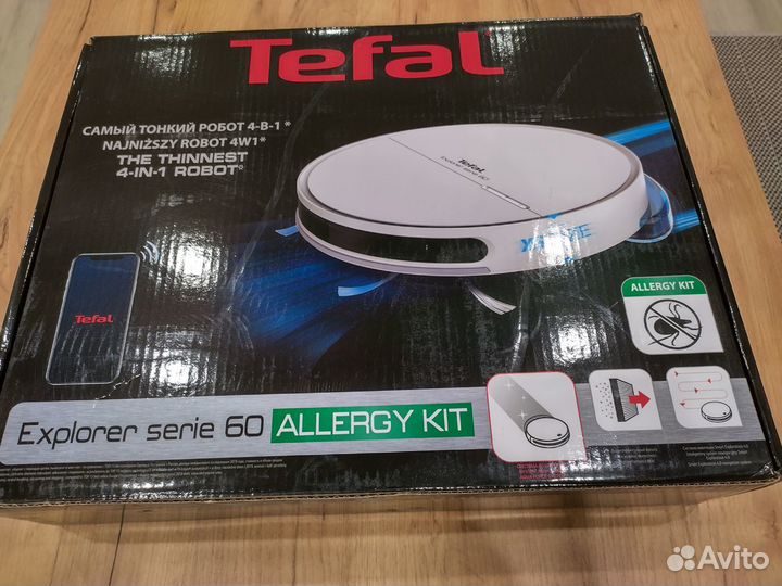 Продается робот-пылесос Tefal 60